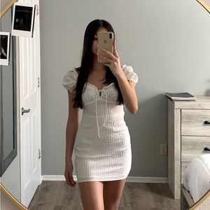 White Short Dress